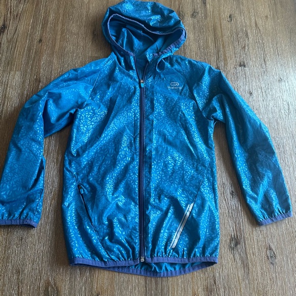 Kalenji Other - 3/27$ Kids Thin Blue Raincoat size 5-6 years
